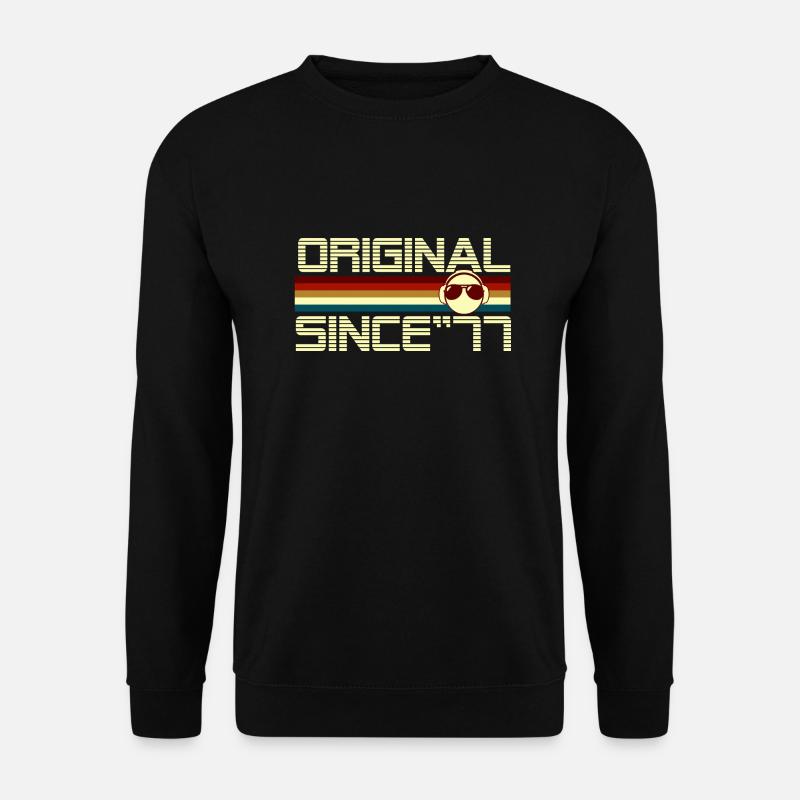 Seit 77 - Unisex Pullover - Schwarz