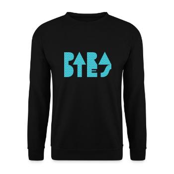 Para-dies Waves - Unisex Sweatshirt - black - Front - Alina (178cm) & Michal (187cm)