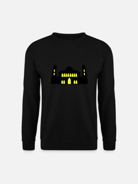 mosque silhouette - Unisex Sweatshirt - black