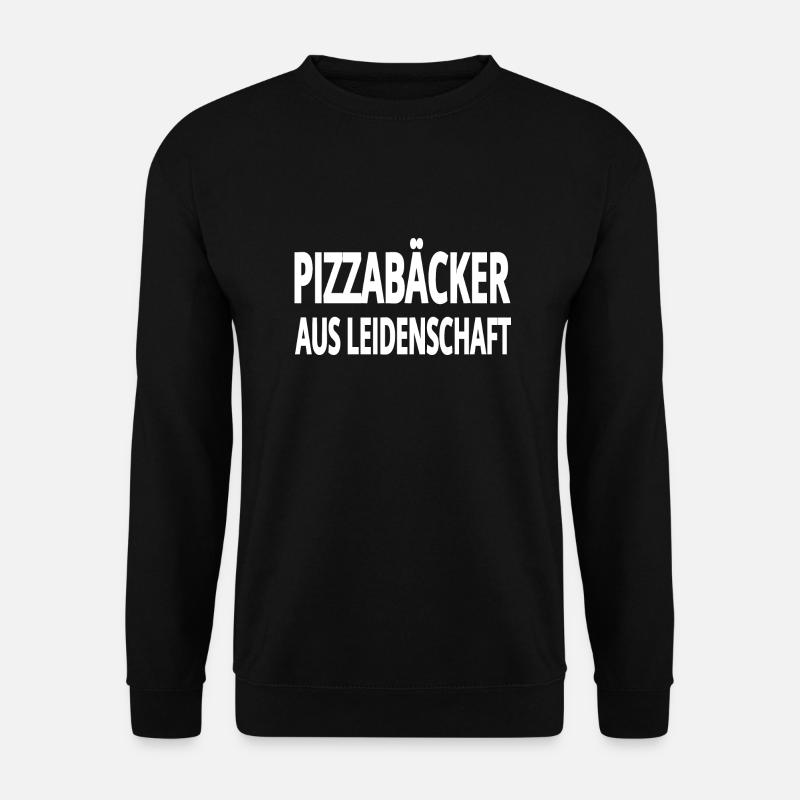 Pizza - Unisex Pullover - Schwarz