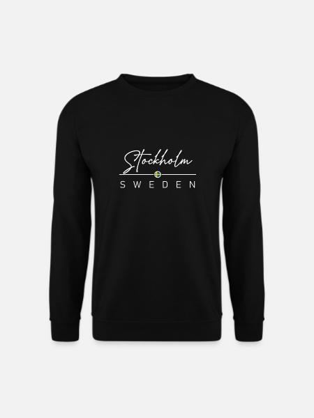 Schweden - Stockholm - Sweden - Sverige - Unisex Pullover - Schwarz