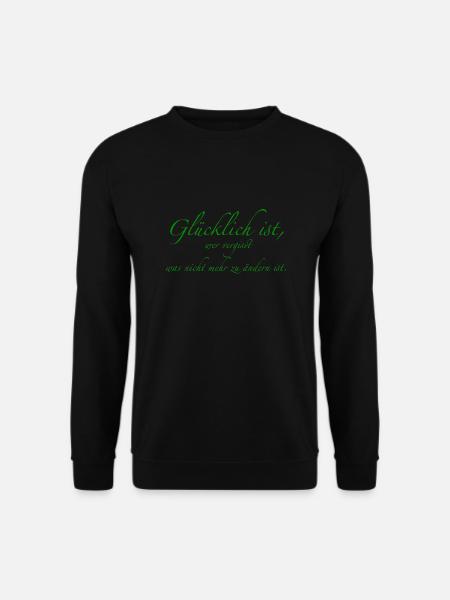 content - Sweat-shirt Unisexe - noir