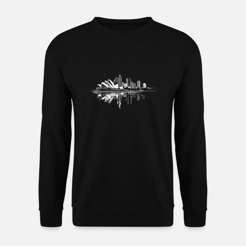 Sidney Skyline - Unisex Sweatshirt - black