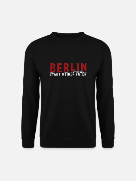 BERLIN - Stadt meiner Väter - Unisex Pullover - Schwarz