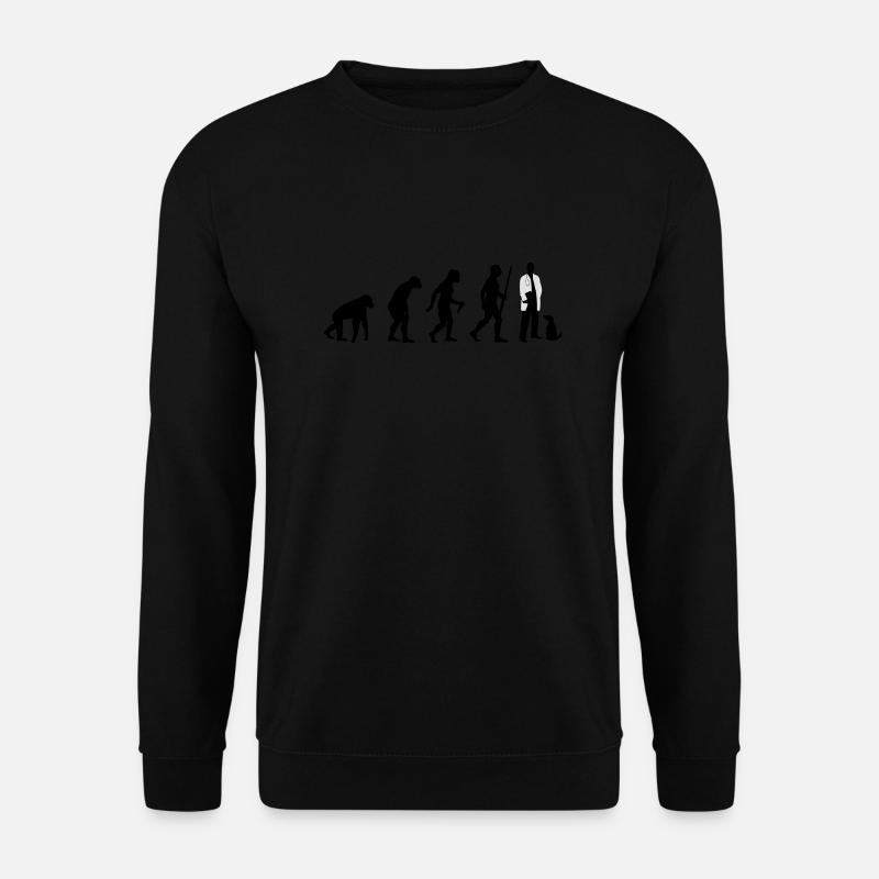 Tierarzt Evolution - Unisex Pullover - Schwarz
