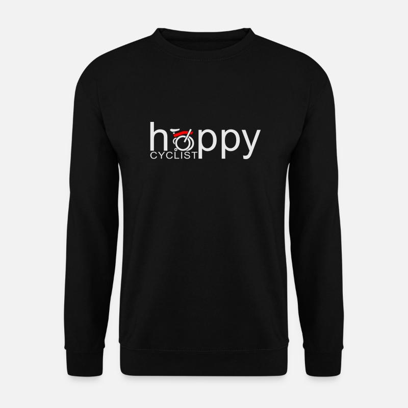 CHAINSTORY X Brompton Happy Cyclist - Unisex Sweatshirt - black