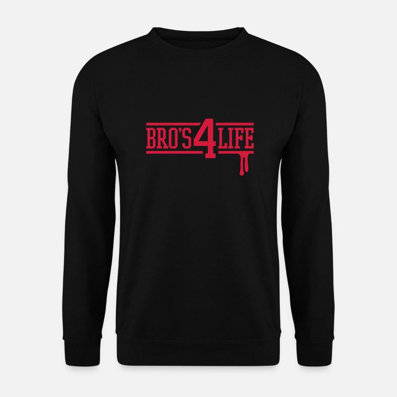 bros_4_life_f1 - Unisex Pullover - Schwarz