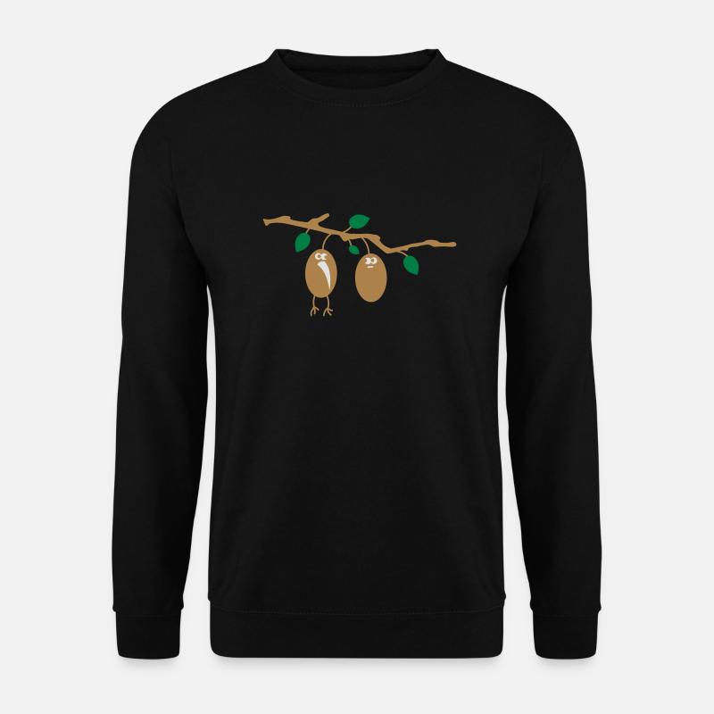 zwei Kiwis - Unisex Pullover - Schwarz