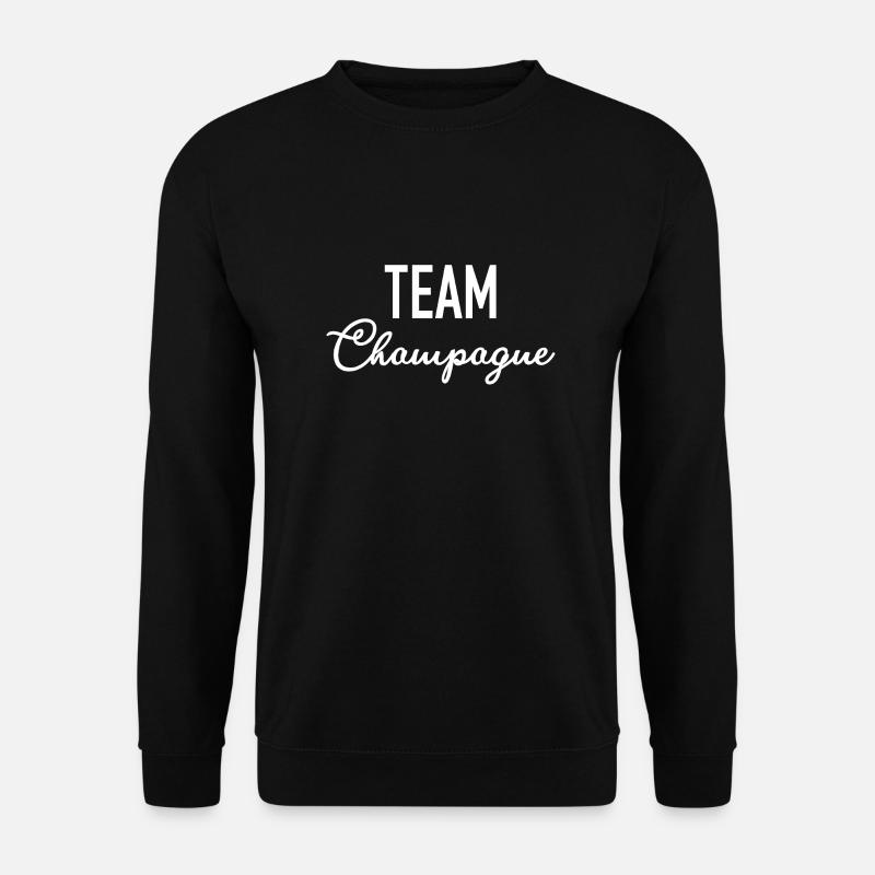 Equipe - - Vin mousseux - Alcool - Sweat-shirt Unisexe - noir