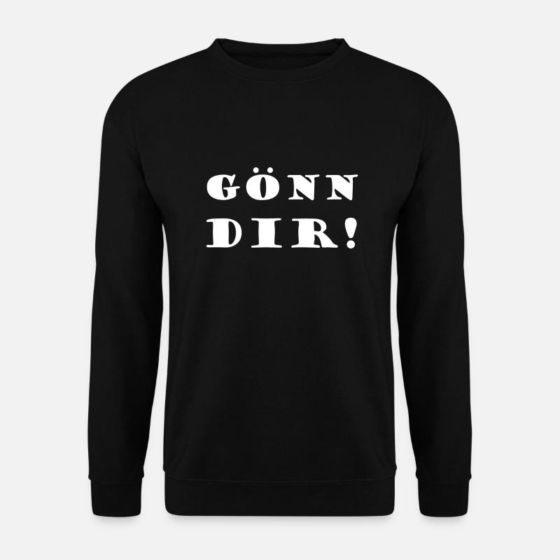 Gönn dir! - Unisex Pullover - Schwarz