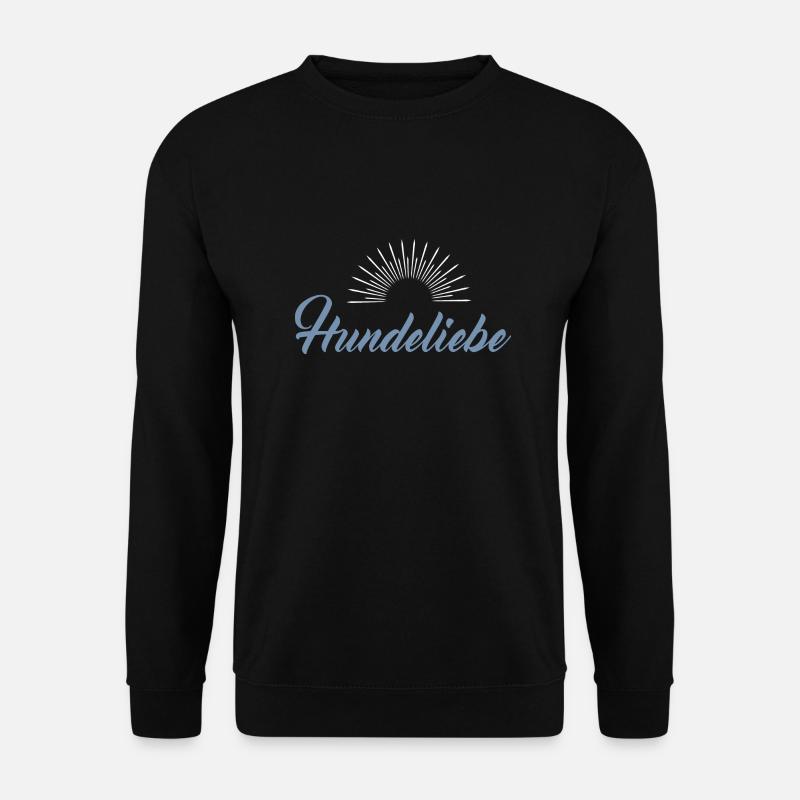 Hundeliebe - Unisex Pullover - Schwarz