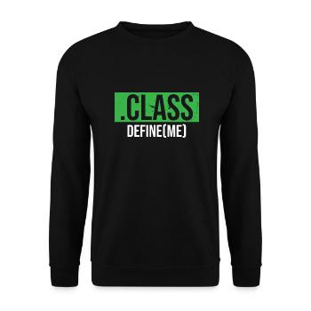 Java Developer - Sweat-shirt Unisexe - noir - Devant - Alina (178cm) & Michal (187cm)