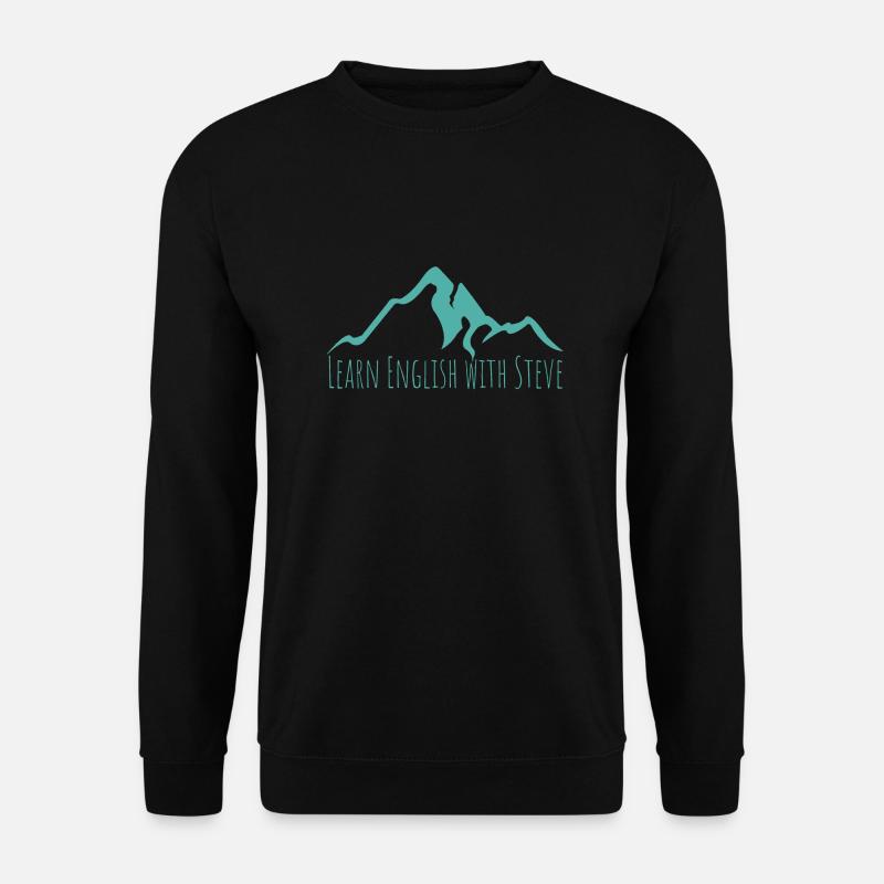Under the Pig with Logo - Unisex Pullover - Schwarz