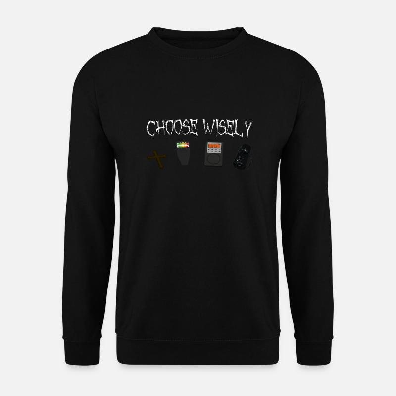 ChooseWisely Phasmo - Unisex Sweatshirt - black