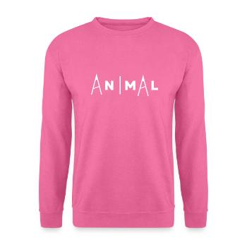 T-shirt THE ANIMAL STYLE - Unisex Pullover - Pink - Vorne