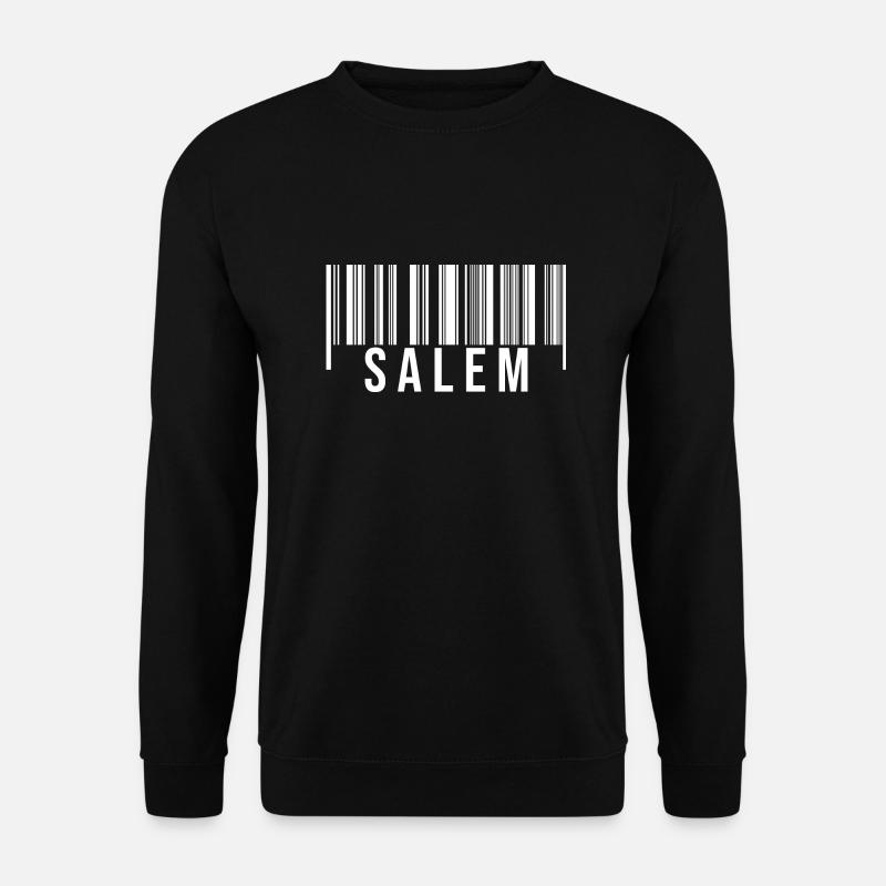 Schwabe Strichcode Salem - Unisex Pullover - Schwarz