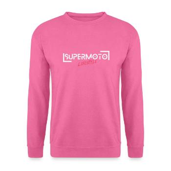 SUPERMOTO LIFESTYLE - Unisex Pullover - Pink - Vorne