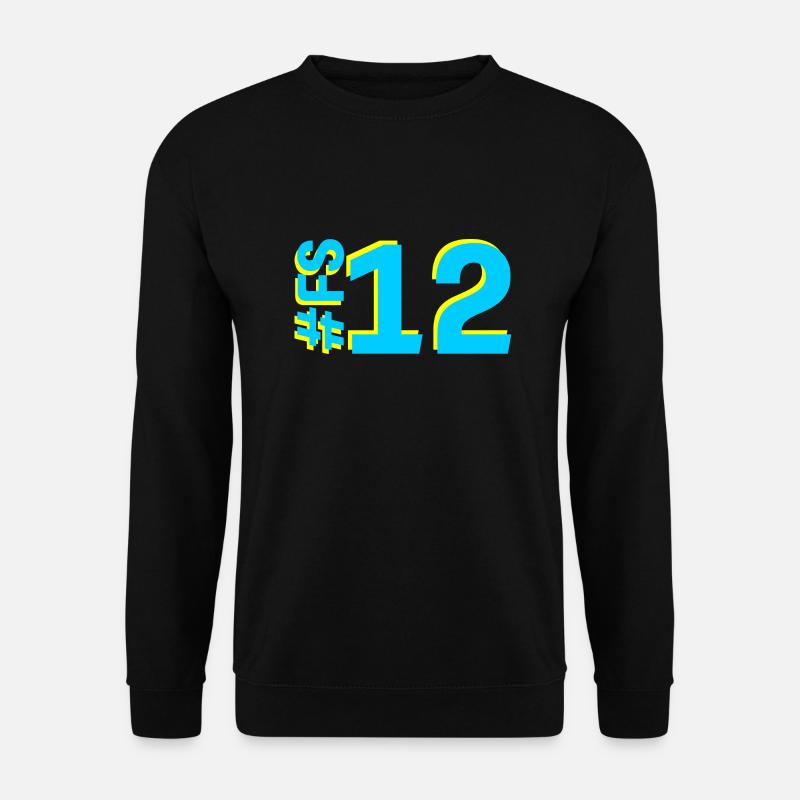 FS12-KARTON - Unisex Pullover - Schwarz