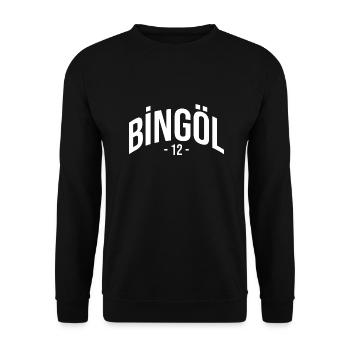 Bingöl 12 Turquie Vacances Türk Türk Türkiye Cadeau - Sweat-shirt Unisexe - noir - Devant - Alina (178cm) & Michal (187cm)