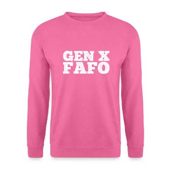 Gen X FAFO Generation X - Unisex Pullover - Pink - Vorne