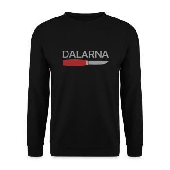 Dalarna - Unisex Pullover - Schwarz - Vorne - Alina (178cm) & Michal (187cm)
