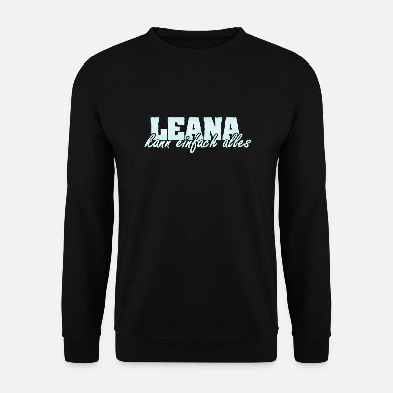 Frau Leana - Unisex Pullover - Schwarz