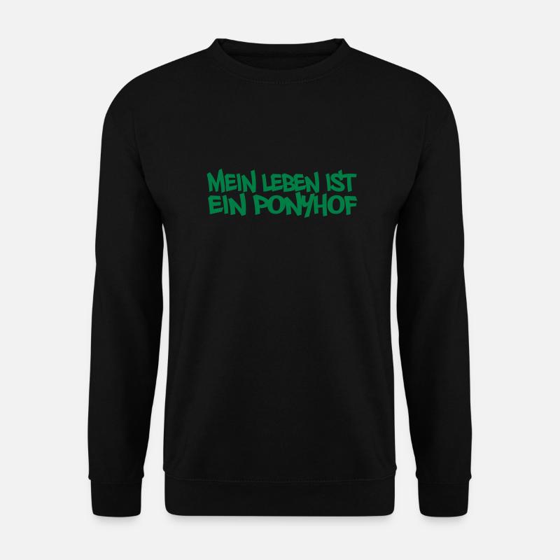 Ponyhof - Unisex Pullover - Schwarz