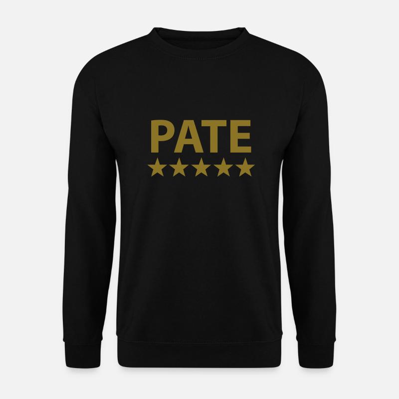 pate - Unisex Pullover - Schwarz