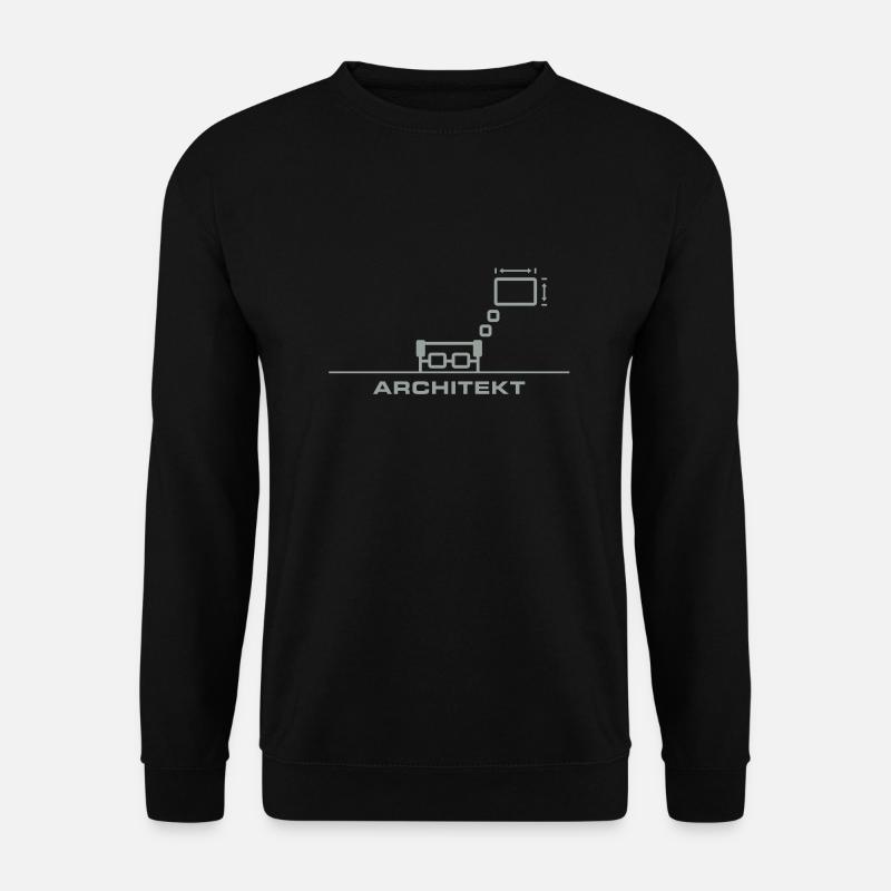 Architekt - Unisex Pullover - Schwarz