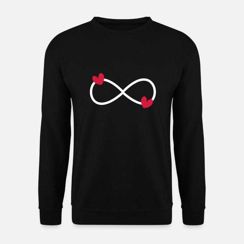 Amour de l'infini - Sweat-shirt Unisexe - noir