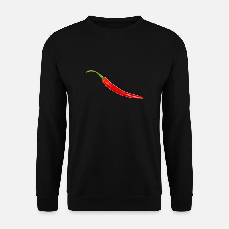 Chili Pepper - Unisex Pullover - Schwarz