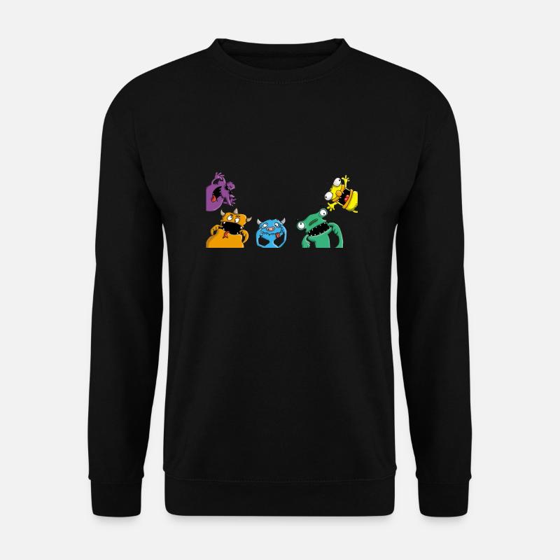little_monsters_a_102013 - Unisex Sweatshirt - black