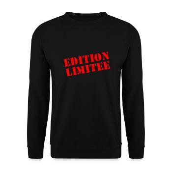T-Shirt in limitierter Auflage - Unisex Pullover - Schwarz - Vorne - Alina (178cm) & Michal (187cm)