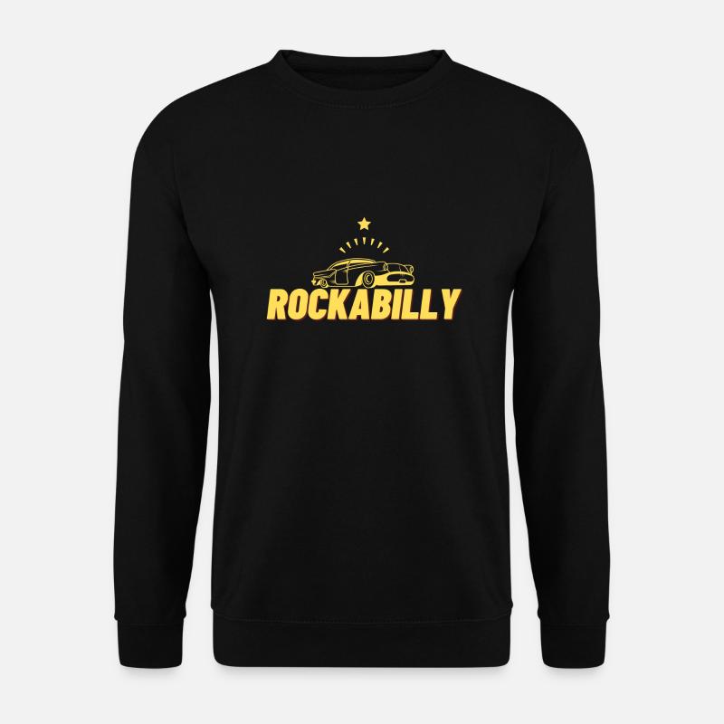 Rockabilly - Unisex Pullover - Schwarz