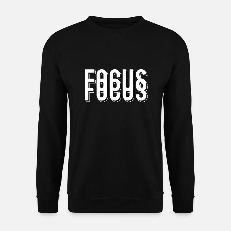 Focus - focus - Unisex Sweatshirt - black