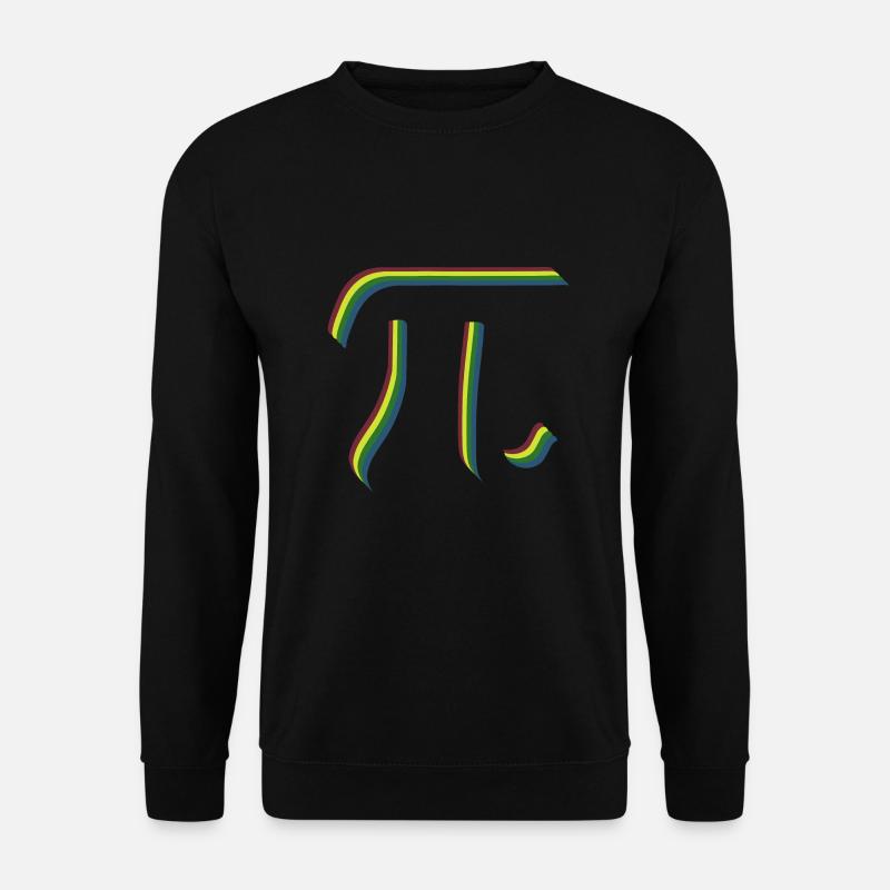 Math Pi symbol Pi - Unisex Sweatshirt - black