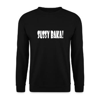 Sussy Baka - Unisex Pullover - Schwarz - Vorne - Alina (178cm) & Michal (187cm)