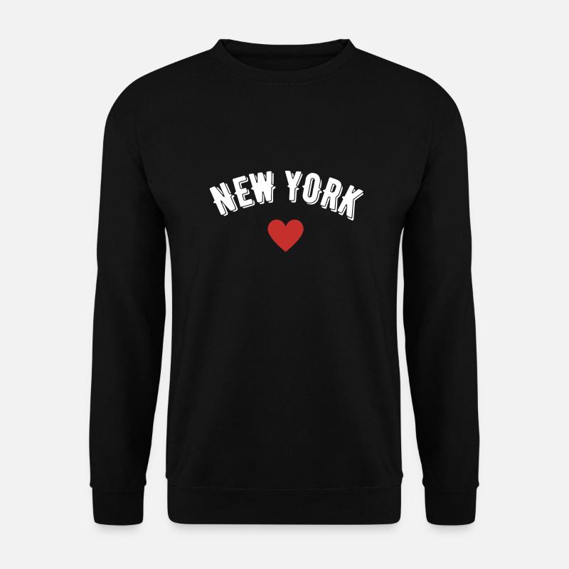 New York - Unisex Pullover - Schwarz
