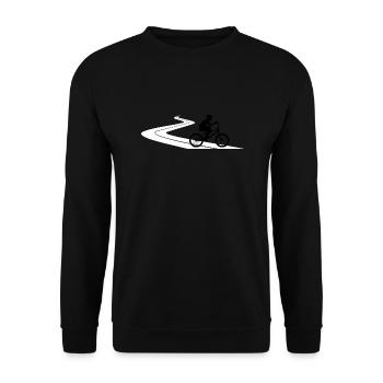 Safari Zoo Animal Safari Zoo - Unisex Sweatshirt - black - Front - Alina (178cm) & Michal (187cm)