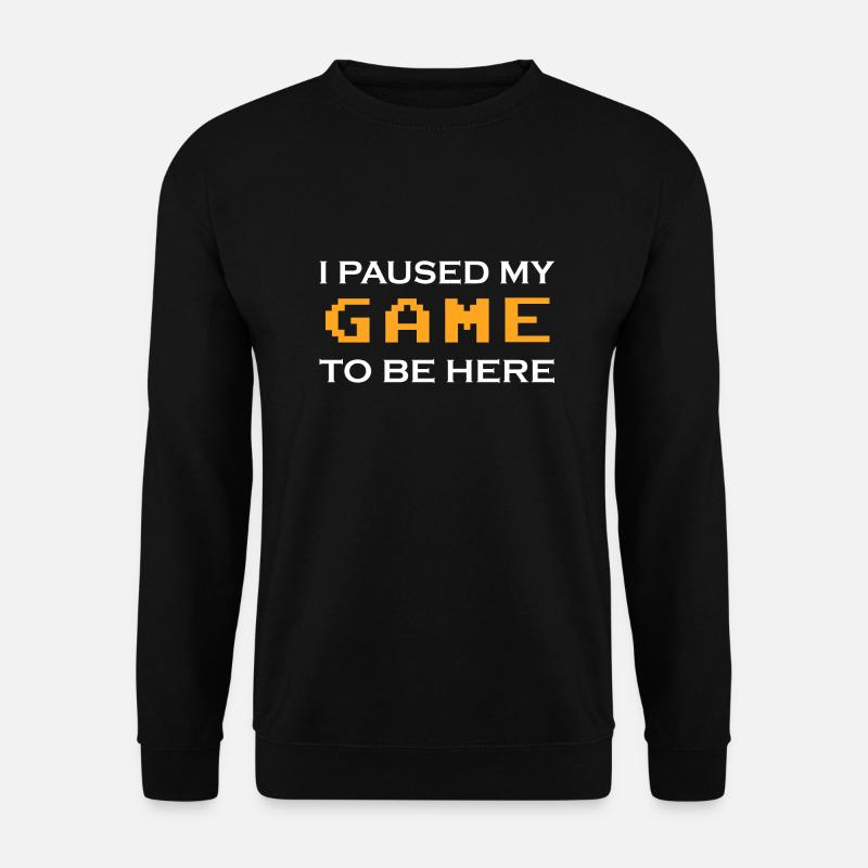 Game Gaming PC - Unisex Pullover - Schwarz