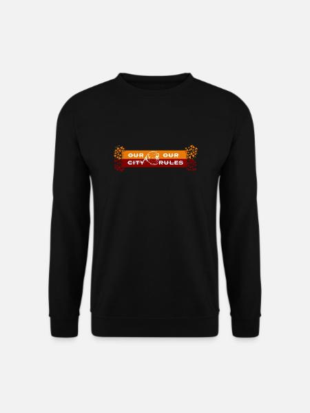 Our City Our Rules Galata - Unisex Sweatshirt - black