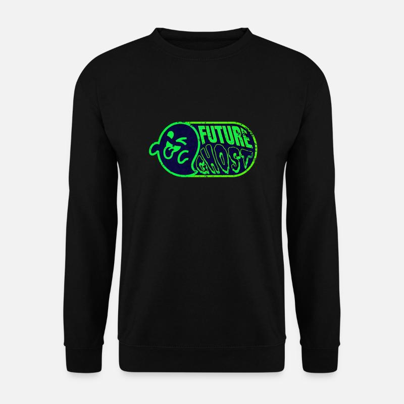 Future Ghost - Unisex Pullover - Schwarz