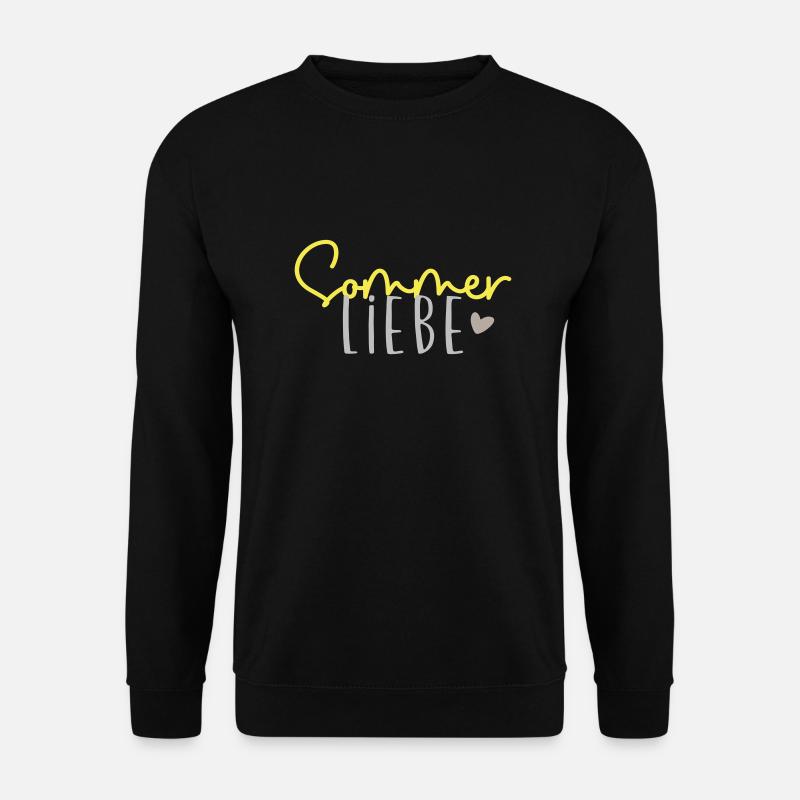 Sommer Liebe - Unisex Pullover - Schwarz