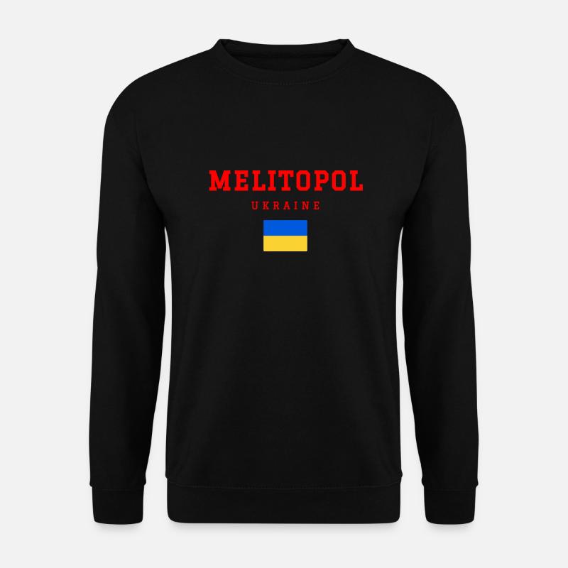 Melitopol, Ukraine - Unisex Sweatshirt - black