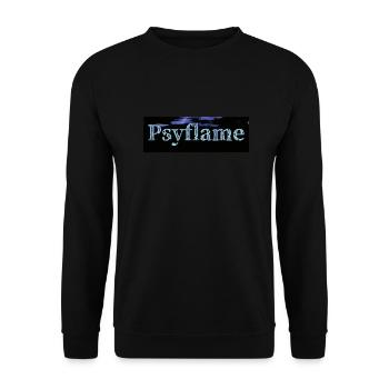 Psyflame Fanartikel - Unisex Pullover - Schwarz - Vorne - Alina (178cm) & Michal (187cm)
