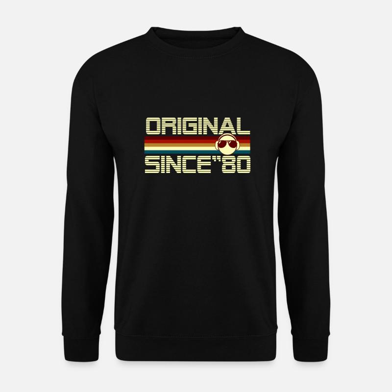 Seit 80 - Unisex Pullover - Schwarz