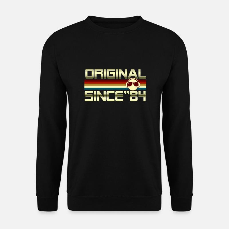 Seit 84 - Unisex Pullover - Schwarz