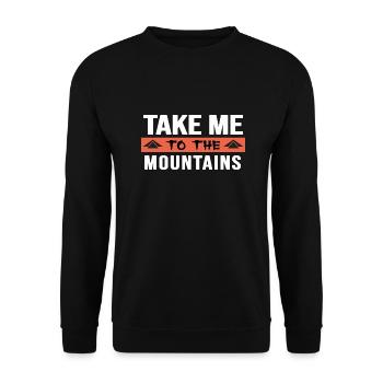 Escalade Randonnée en montagne Bergfex - Sweat-shirt Unisexe - noir - Devant - Alina (178cm) & Michal (187cm)