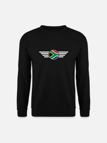 South Africa Style Design T-Shirt - Unisex Sweatshirt - black