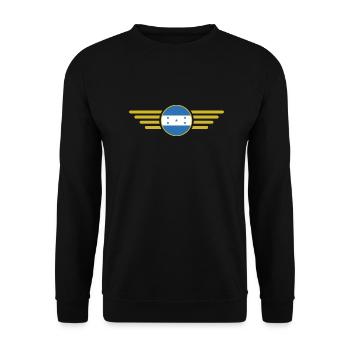 J’aime le Honduras, Style Design T-Shirt - Sweat-shirt Unisexe - noir - Devant - Alina (178cm) & Michal (187cm)